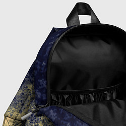 Детский рюкзак Абстракция - чернила на песке, цвет: 3D-принт — фото 2