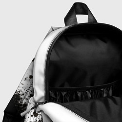 Детский рюкзак Брызги желто-черных красок, цвет: 3D-принт — фото 2