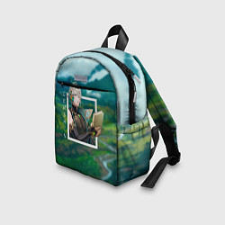 Детский рюкзак Аль-Хайтам на фоне природы, цвет: 3D-принт — фото 2