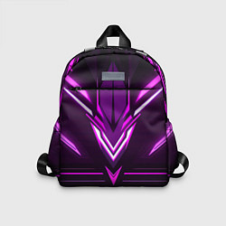 Детский рюкзак Фиолетовые неоновые вставки