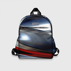 Детский рюкзак Темная металлическая абстракция, цвет: 3D-принт
