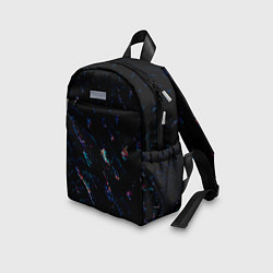 Детский рюкзак Лазурные сапфиры, цвет: 3D-принт — фото 2