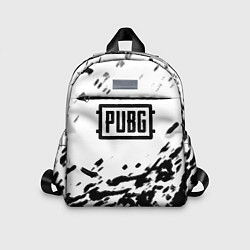 Детский рюкзак PUBG black color splash game, цвет: 3D-принт