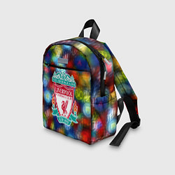 Детский рюкзак Liverpool все logo неон, цвет: 3D-принт — фото 2