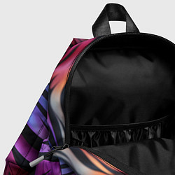 Детский рюкзак Линия неонового цвета, цвет: 3D-принт — фото 2