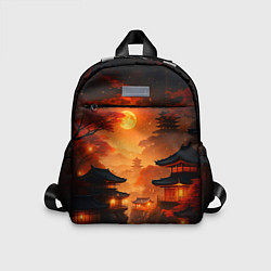 Детский рюкзак Мрачная япония - пейзаж