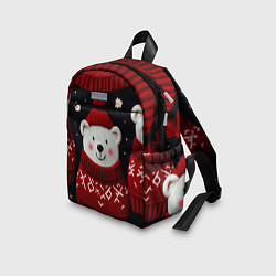 Детский рюкзак Новогодние медведи, цвет: 3D-принт — фото 2