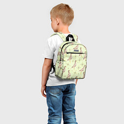 Детский рюкзак Авдотка птица и снежинка, цвет: 3D-принт — фото 2