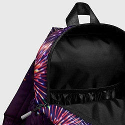 Детский рюкзак Праздничный гимнаст: фейерверк, цвет: 3D-принт — фото 2
