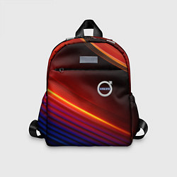 Детский рюкзак Volvo neon gradient auto, цвет: 3D-принт