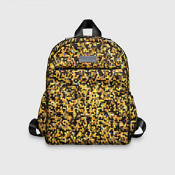 Детский рюкзак Золотая мозаика, цвет: 3D-принт