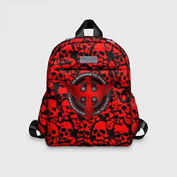 Детский рюкзак Thirty Seconds to Mars skull pattern, цвет: 3D-принт