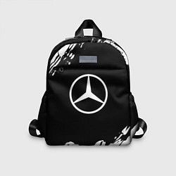 Детский рюкзак Mercedes benz краски спорт, цвет: 3D-принт