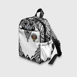 Детский рюкзак Имперский узор Россия герб патриотизм, цвет: 3D-принт — фото 2