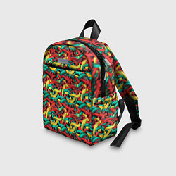 Детский рюкзак Переплетающиеся стрелки, цвет: 3D-принт — фото 2