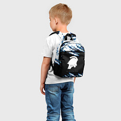 Детский рюкзак Death stranding kojima game краски штрихи, цвет: 3D-принт — фото 2