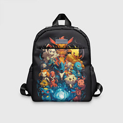 Детский рюкзак Все покемоны в сборе, цвет: 3D-принт
