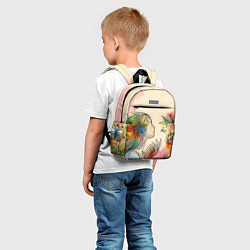 Детский рюкзак Очертания девушки, цвет: 3D-принт — фото 2