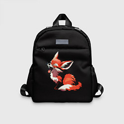 Детский рюкзак Рыжий Фенек лисенок, цвет: 3D-принт