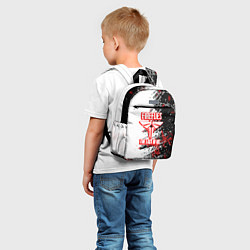 Детский рюкзак Одни из нас цикады огненное лого, цвет: 3D-принт — фото 2