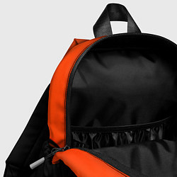 Детский рюкзак PUBG orange splash, цвет: 3D-принт — фото 2