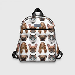 Детский рюкзак Текстура собак, цвет: 3D-принт