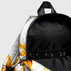 Детский рюкзак Opel огонь текстура, цвет: 3D-принт — фото 2