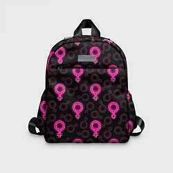 Детский рюкзак Женский знак венеры, цвет: 3D-принт
