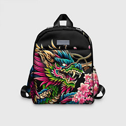 Детский рюкзак Irezumi - Japanese dragon ai art, цвет: 3D-принт