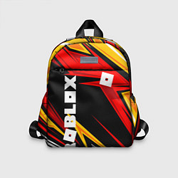 Детский рюкзак Роблокс - спортивная абстрация, цвет: 3D-принт
