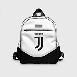 Детский рюкзак Juventus black geometry sport, цвет: 3D-принт