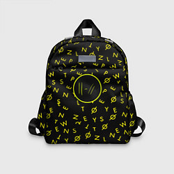 Детский рюкзак Twenty one pilots pattern rock yellow