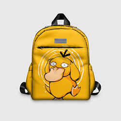 Детский рюкзак Псидак желтая утка покемон, цвет: 3D-принт