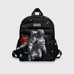 Детский рюкзак The dalmatian brave cosmonaut - ai art, цвет: 3D-принт
