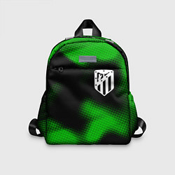 Детский рюкзак Atletico Madrid sport halftone, цвет: 3D-принт