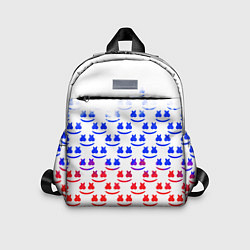 Детский рюкзак Marshmello russia color, цвет: 3D-принт