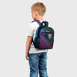 Детский рюкзак Leeds United футбольная сетка, цвет: 3D-принт — фото 2