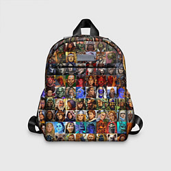 Детский рюкзак Портреты всех героев, цвет: 3D-принт