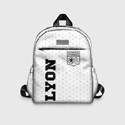 Детский рюкзак Lyon sport на светлом фоне вертикально, цвет: 3D-принт