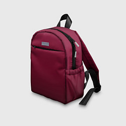 Детский рюкзак Градиент тёмный вишнёвый, цвет: 3D-принт — фото 2