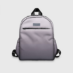 Детский рюкзак Бледный серо-пурпурный градиент