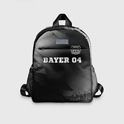 Детский рюкзак Bayer 04 sport на темном фоне посередине, цвет: 3D-принт