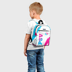 Детский рюкзак PSV neon gradient style вертикально, цвет: 3D-принт — фото 2