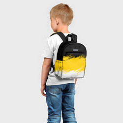 Детский рюкзак Имперский флаг России штриховка, цвет: 3D-принт — фото 2