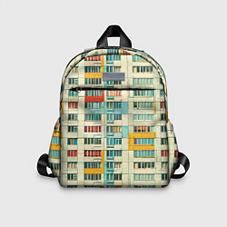 Детский рюкзак Яркая панелька, цвет: 3D-принт
