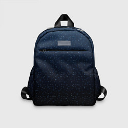 Детский рюкзак Абстрактный сине-чёрный ночной