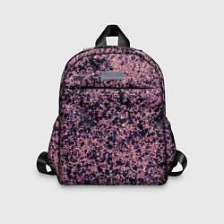 Детский рюкзак Абстрактный брызги сине-розовый