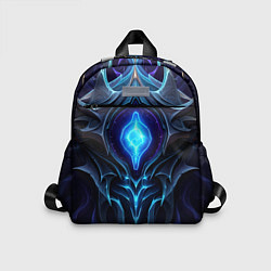 Детский рюкзак Магическая синяя абстракция, цвет: 3D-принт