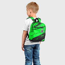 Детский рюкзак Real Madrid sport green, цвет: 3D-принт — фото 2
