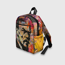 Детский рюкзак Граффити портрет Владимира Ленина, цвет: 3D-принт — фото 2